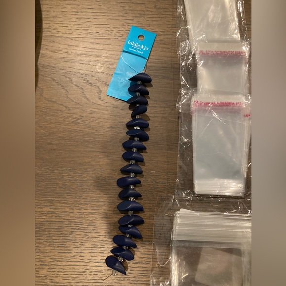 Jewelry Maker Essentials Clear Storage Bags Thank You Cards - Picture 2 of 16